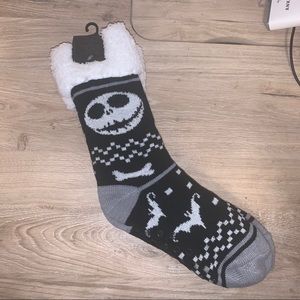 Jack Skellington Slipper Socks